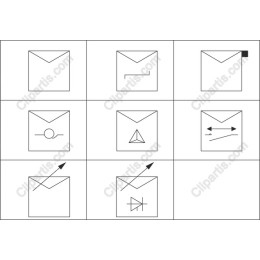Minimalist Envelope Icons Set
