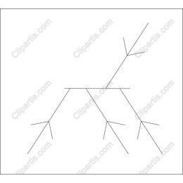 Minimalist Tree Branch