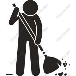 Construction Worker Digging