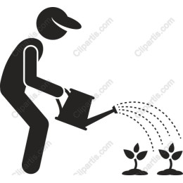Watering Gardener