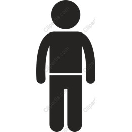 Minimalistic Standing Figure