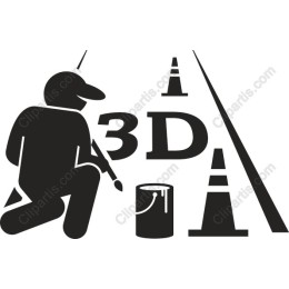 3D Road Painting