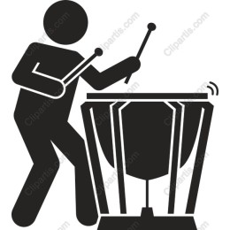 Energetic Drummer