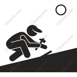 Construction Worker - Hammering
