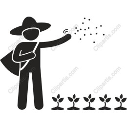 Farmer Sowing Seeds
