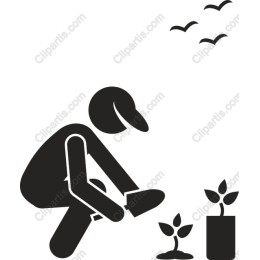 Gardener Planting