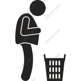 Minimalist Waste Disposal Icon