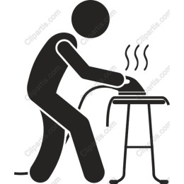 Modern Ironing Icon