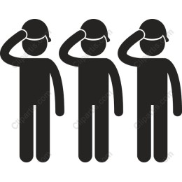 Saluting Figures
