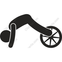 Dynamic Fitness - Person with Wheel