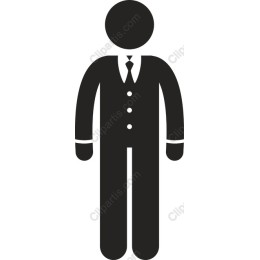 Minimalist Suited Man