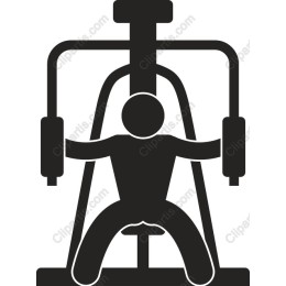 Fitness Weight Machine Icon