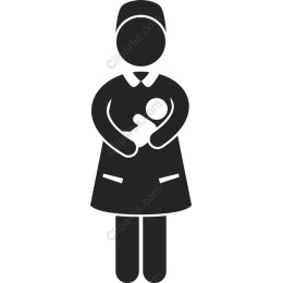 Nurturing Caregiver Holding Baby