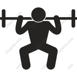 Dynamic Weightlifter - Fitness Icon