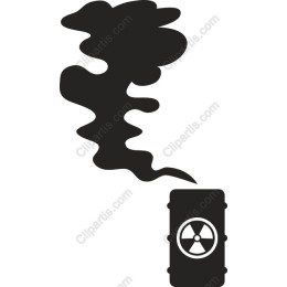 Radiation Canister Smoke Plume