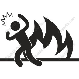 Flame Reaction Icon