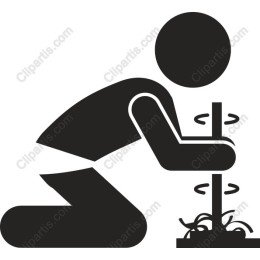 Kneeling Gardener
