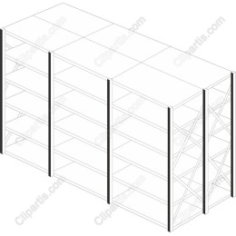 Modern Shelving Unit