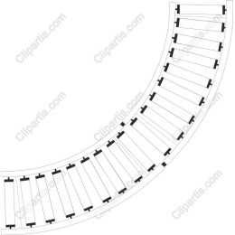Curved Train Track