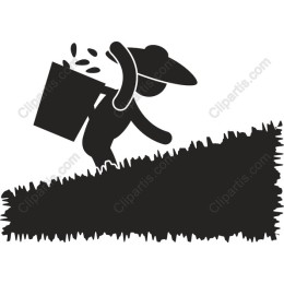 Farmer Sowing Seeds