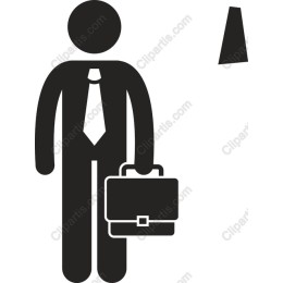 Professional Businessman with Briefcase
