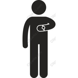 Minimalist Person Activating Armband