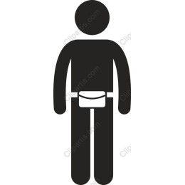 Minimalist Waist Pouch Figure