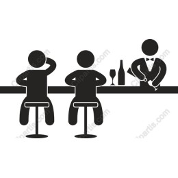 Lively Bar Scene