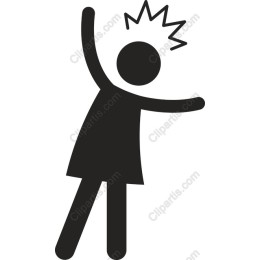 Joyful Stick Figure Celebration