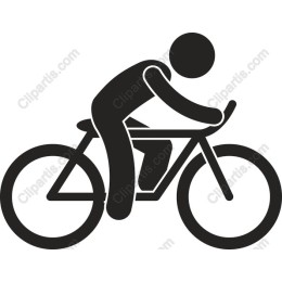 Cyclist in Motion