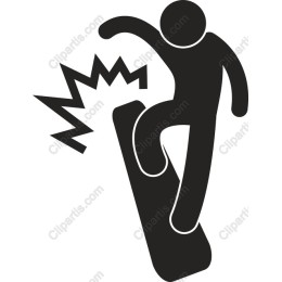 Action Skateboarder Graphic