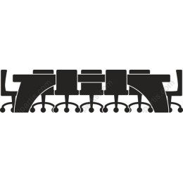 Stylish Conference Table and Chair