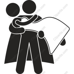 Couple Embracing - Love in Motion