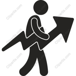 Growth Figure - Symbol of Progress and Success