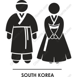 South Korean Traditional Couple