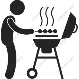 Grilling Stick Figure