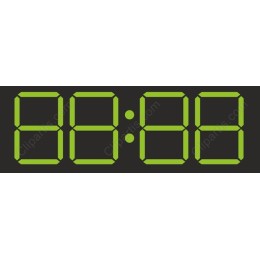 Digital Clock - 00:00