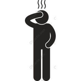 Exhausted Figure