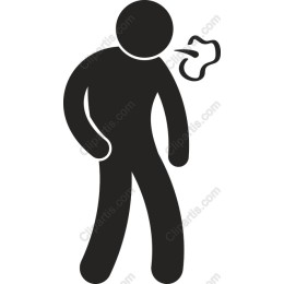 Exhaling Figure