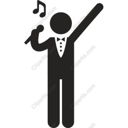 Charismatic Singer in Tuxedo
