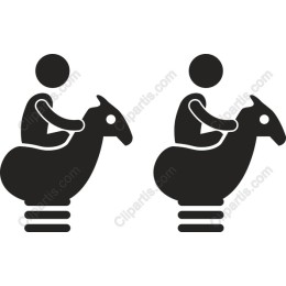 Playful Spring Horses