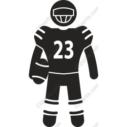 Football Player - Jersey Number 23