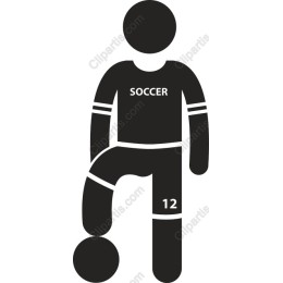 Soccer Player - Number 12