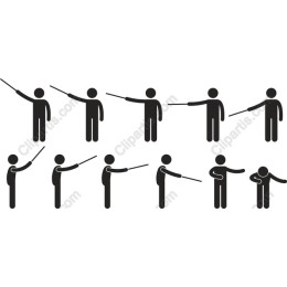 Dynamic Stick Figure Set