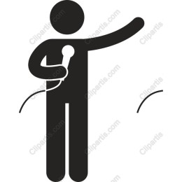 Dynamic Performer - Microphone in Hand