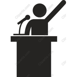 Dynamic Speaker at Podium