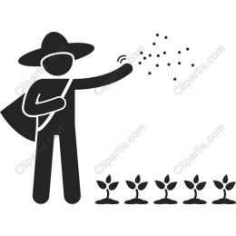 Farmer Sowing Seeds