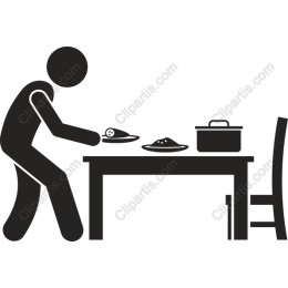Person Serving Food