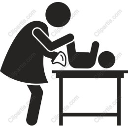 Caregiver Diaper Changing