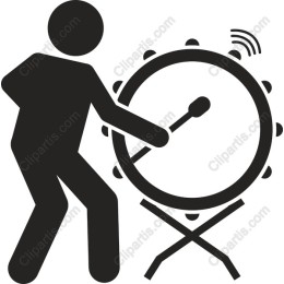 Energetic Drummer